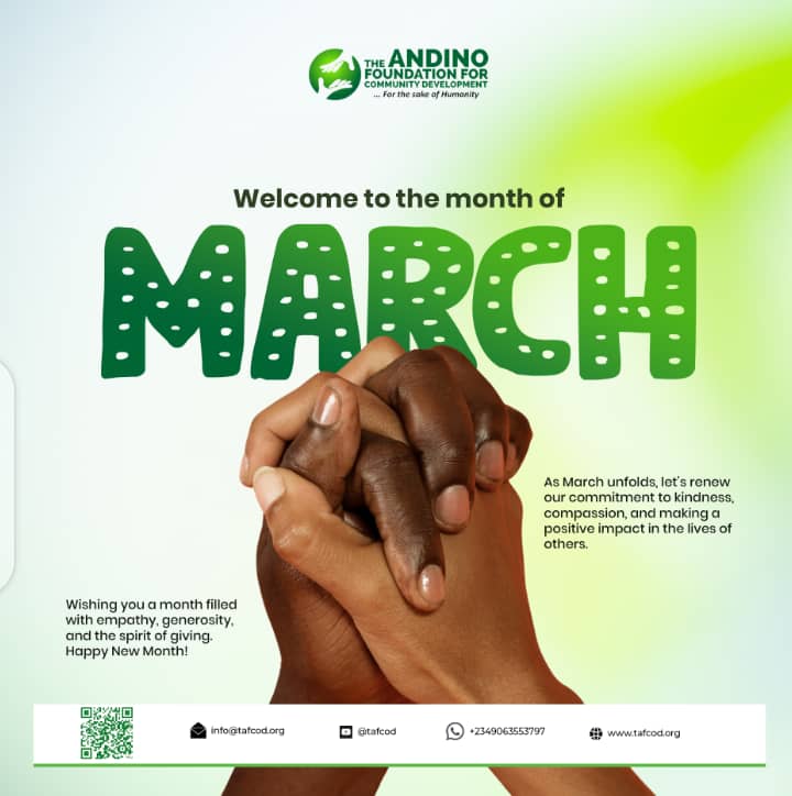 Embrace March: A Call to Action for Compassion, Empowerment, and Positive Change